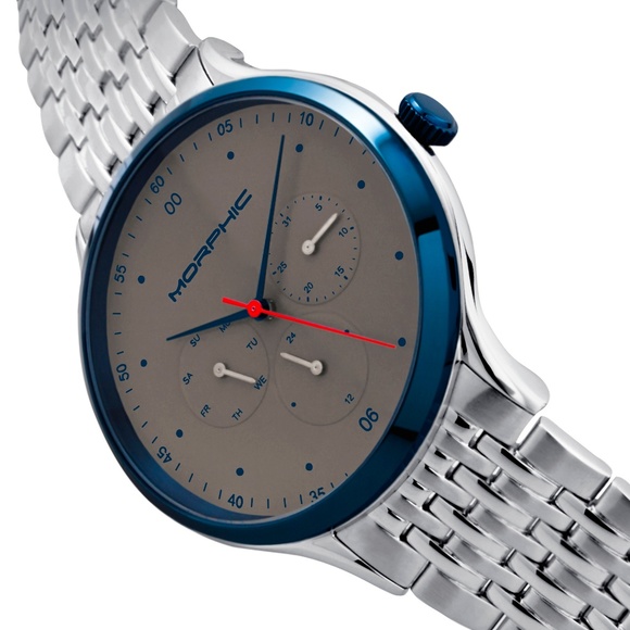 MPH6501 Men's Bracelet Watch w/Day and Date